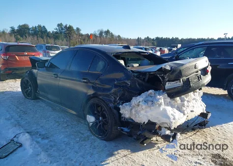 2019 BMW M5 Competition z USA, uszkodzony, nr VIN WBSJF0C58KB448044